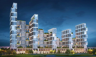 Sobha One spreads its tapestry over five interlinked towers